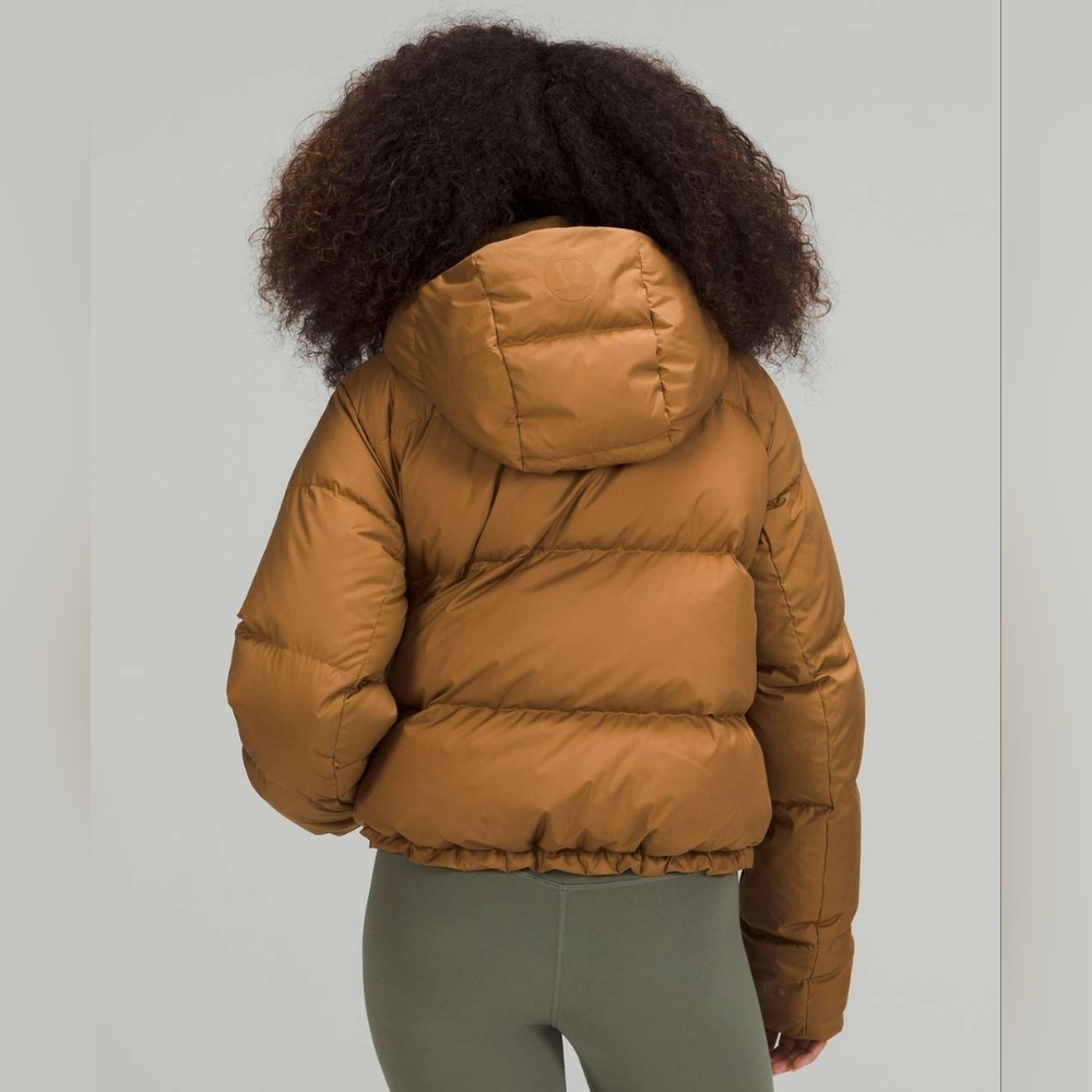 lululemon wunder puff Gold Beige
